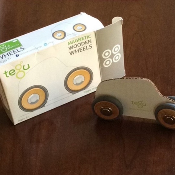 Tegu TINTS Set 22-piece + Wheels magnetic wooden blocks Endeavor (new in boxes) - Picture 3 of 3